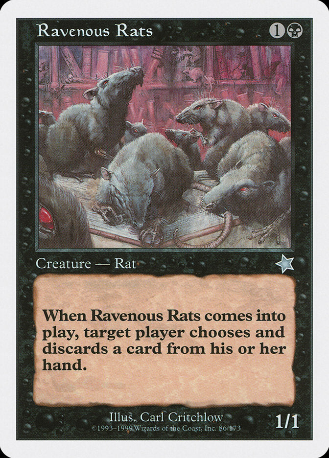 Ravenous Rats [Starter 1999] | Exor Games Summserside