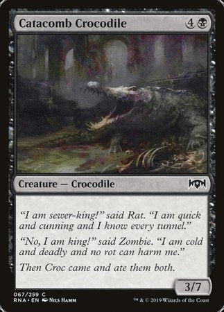 Catacomb Crocodile [Ravnica Allegiance] | Exor Games Summserside