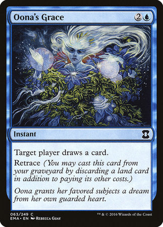 Oona's Grace [Eternal Masters] | Exor Games Summserside