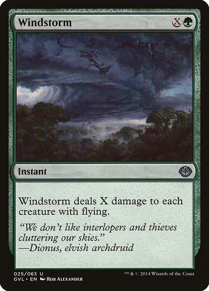 Windstorm (Garruk vs. Liliana) [Duel Decks Anthology] | Exor Games Summserside