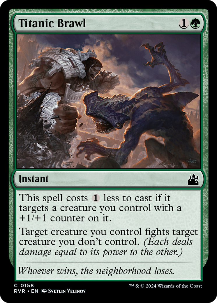 Titanic Brawl [Ravnica Remastered] | Exor Games Summserside