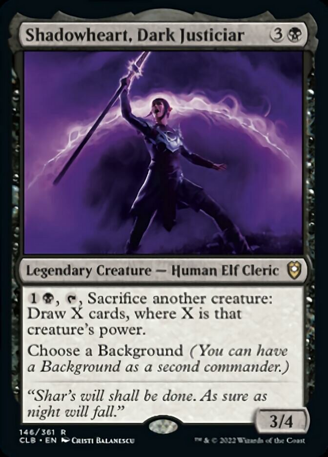 Shadowheart, Dark Justiciar [Commander Legends: Battle for Baldur's Gate] | Exor Games Summserside