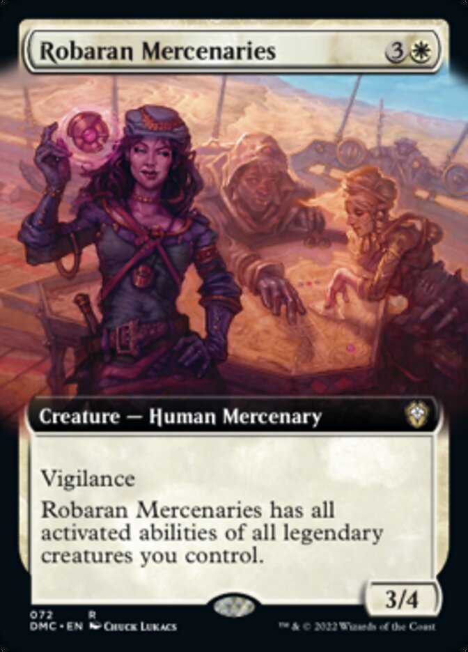 Robaran Mercenaries (Extended Art) [Dominaria United Commander] | Exor Games Summserside