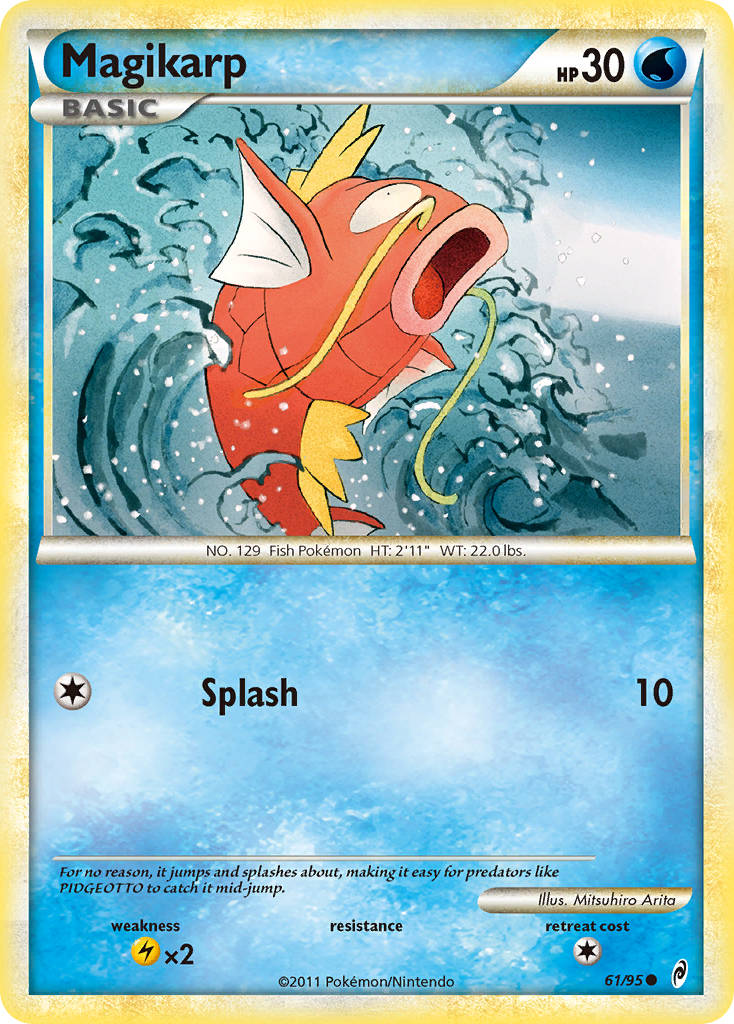 Magikarp (61/95) [HeartGold & SoulSilver: Call of Legends] | Exor Games Summserside