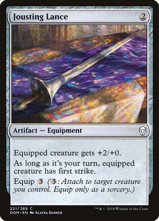 Jousting Lance [Dominaria] | Exor Games Summserside