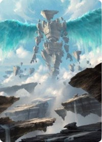 Celestial Colonnade Art Card [Zendikar Rising Art Series] | Exor Games Summserside