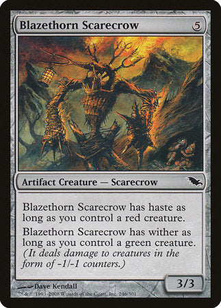 Blazethorn Scarecrow [Shadowmoor] | Exor Games Summserside