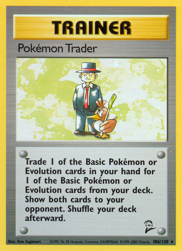 Pokemon Trader (106/130) [Base Set 2] | Exor Games Summserside