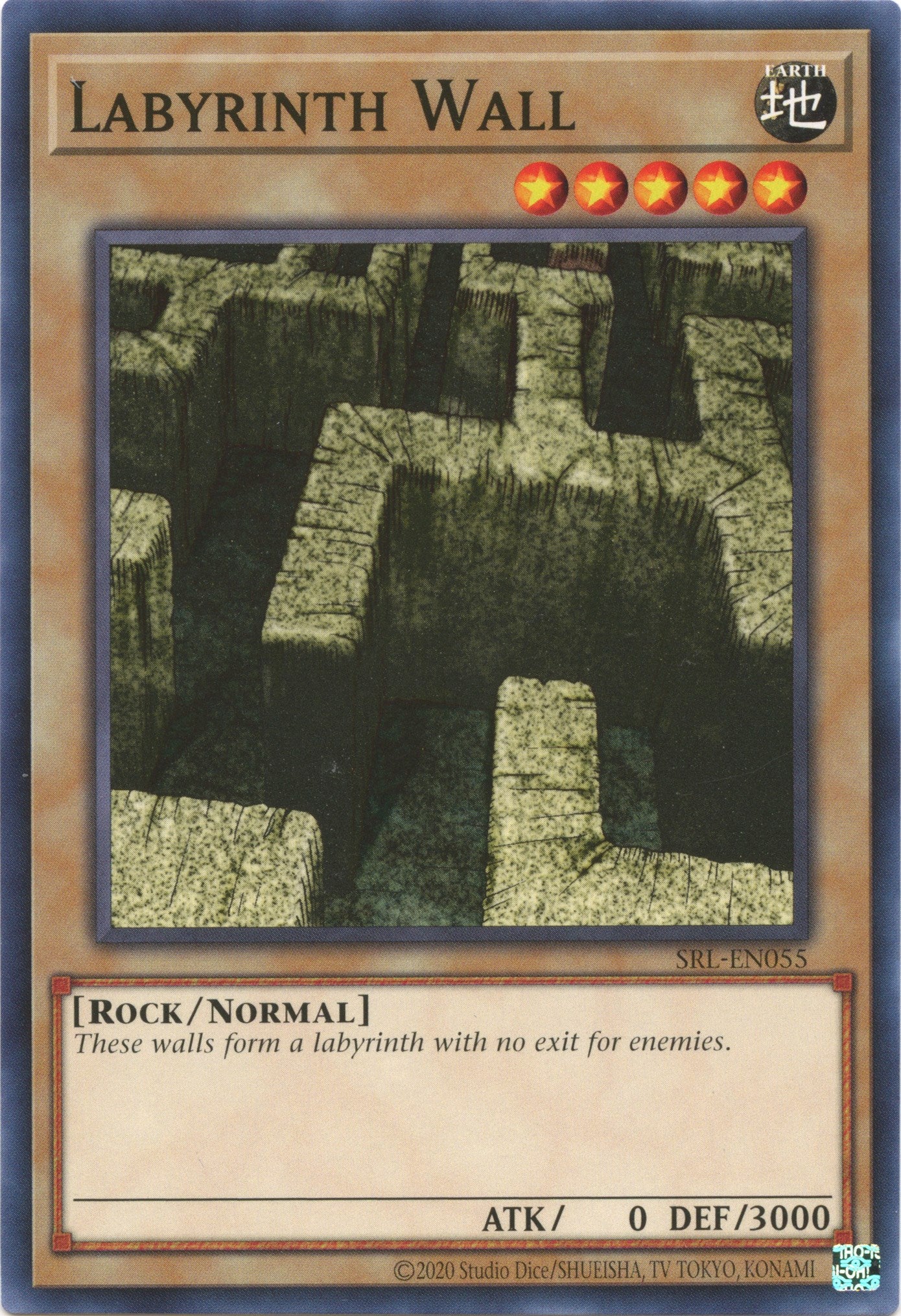 Labyrinth Wall (25th Anniversary) [SRL-EN055] Common | Exor Games Summserside