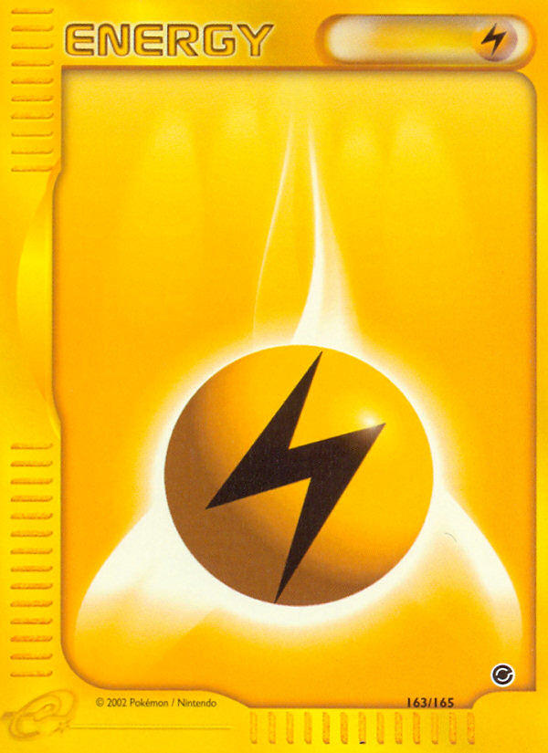 Lightning Energy (163/165) [Expedition: Base Set] | Exor Games Summserside