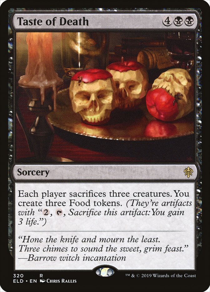 Taste of Death [Throne of Eldraine] | Exor Games Summserside