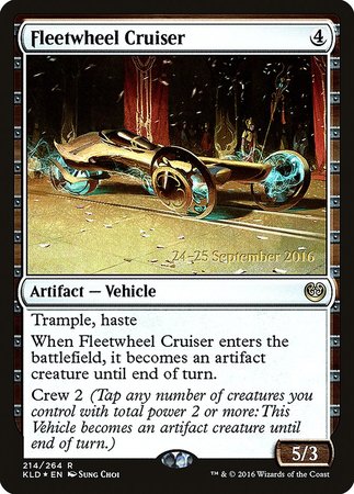 Fleetwheel Cruiser [Kaladesh Promos] | Exor Games Summserside