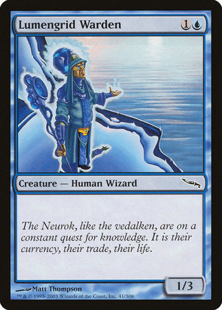 Lumengrid Warden [Mirrodin] | Exor Games Summserside