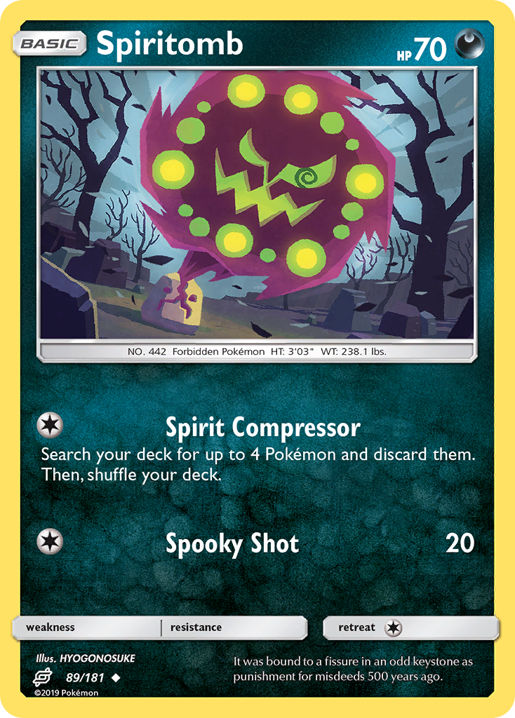 Spiritomb (89/181) [Sun & Moon: Team Up] | Exor Games Summserside