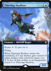 Thieving Skydiver (Extended Art) [Zendikar Rising] | Exor Games Summserside