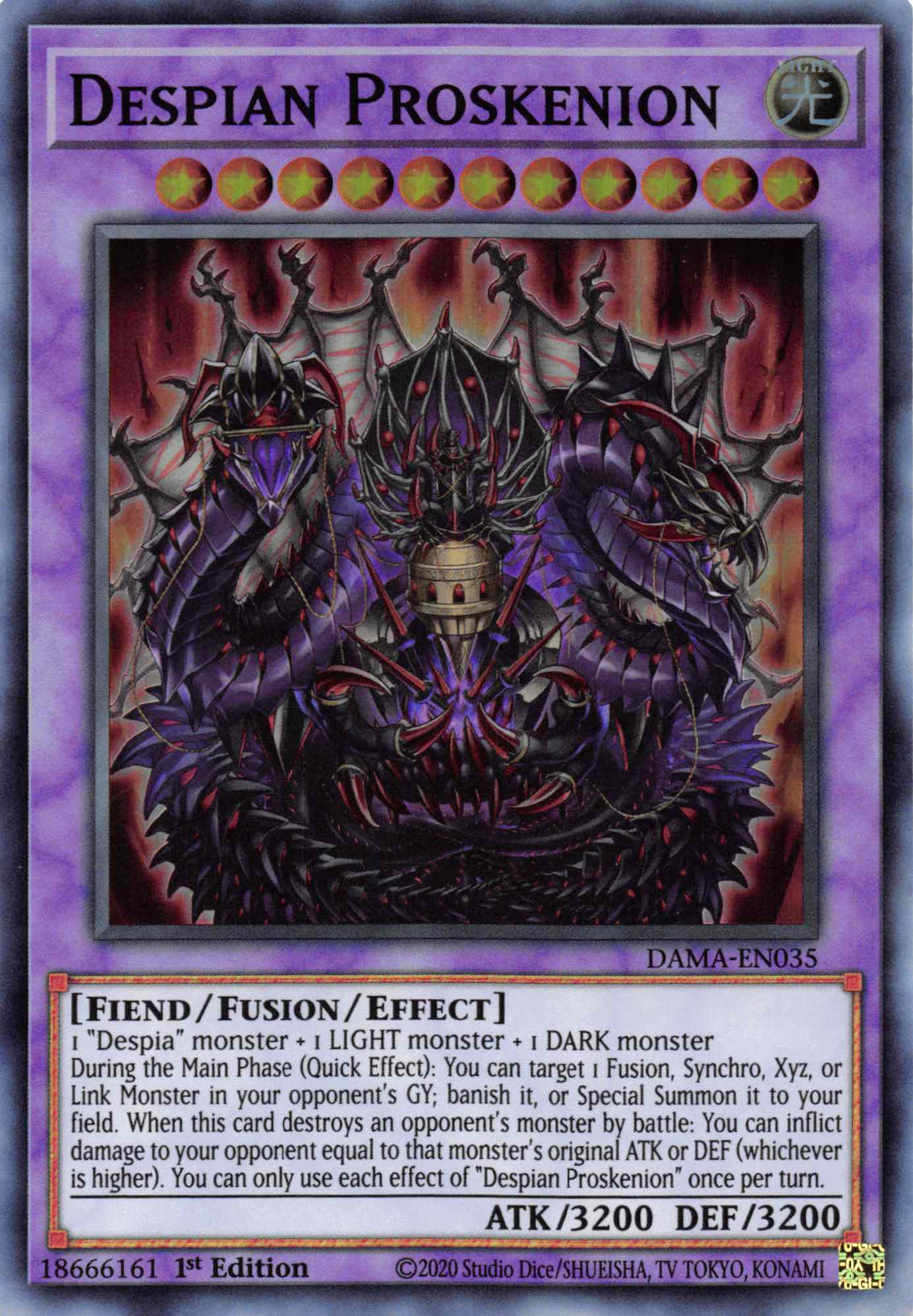 Despian Proskenion [DAMA-EN035] Super Rare | Exor Games Summserside