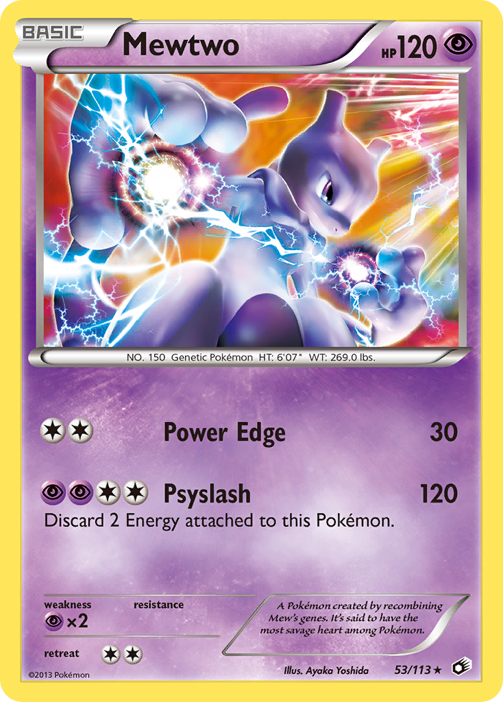 Mewtwo (53/113) [Black & White: Legendary Treasures] | Exor Games Summserside