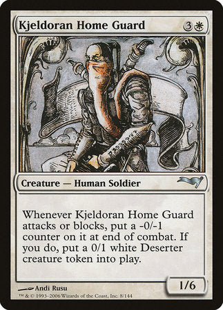 Kjeldoran Home Guard [Coldsnap Theme Decks] | Exor Games Summserside