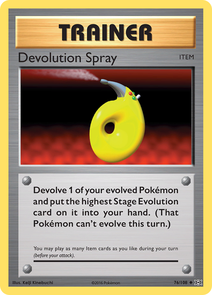 Devolution Spray (76/108) [XY: Evolutions] | Exor Games Summserside