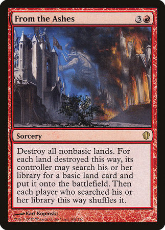 From the Ashes [Commander 2013] | Exor Games Summserside