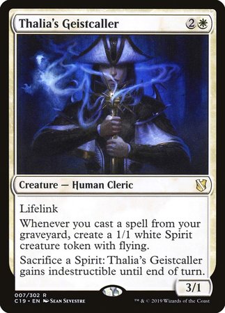 Thalia's Geistcaller [Commander 2019] | Exor Games Summserside