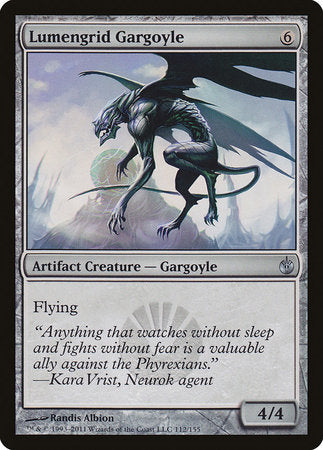 Lumengrid Gargoyle [Mirrodin Besieged] | Exor Games Summserside