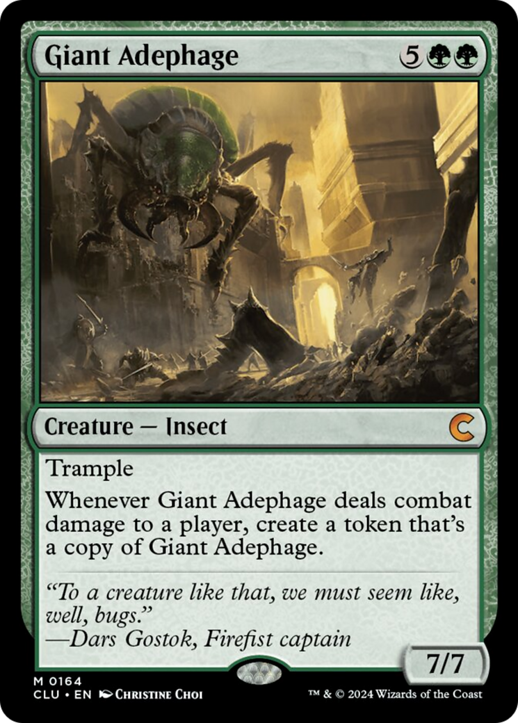 Giant Adephage [Ravnica: Clue Edition] | Exor Games Summserside