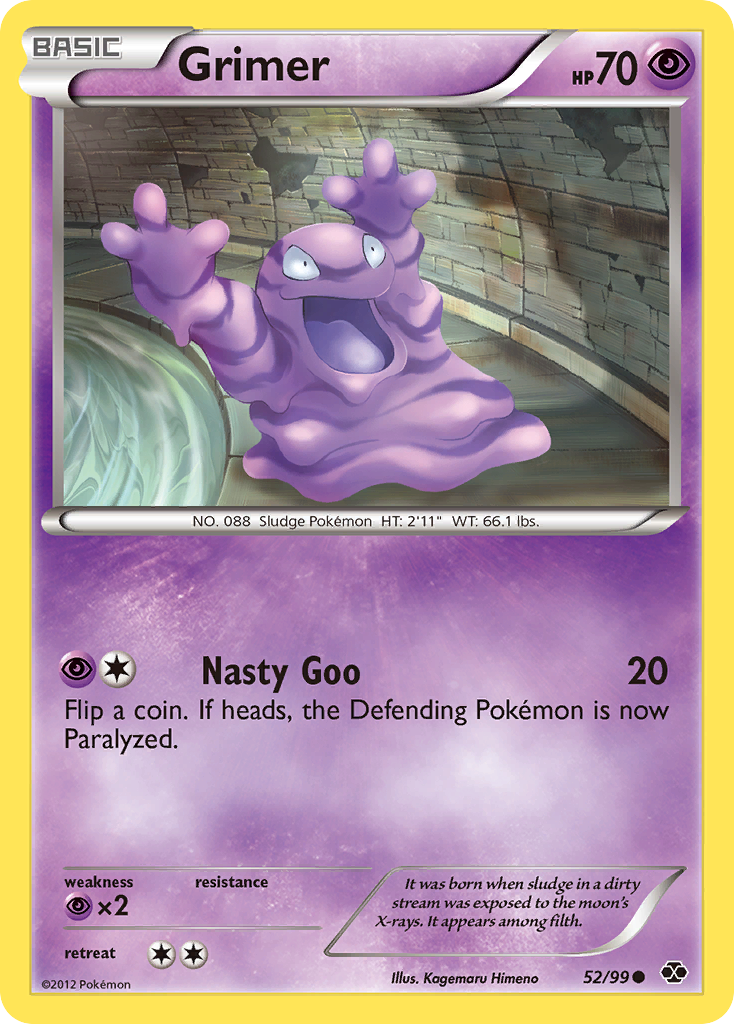 Grimer (52/99) [Black & White: Next Destinies] | Exor Games Summserside