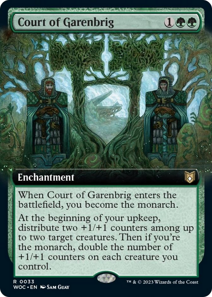 Court of Garenbrig (Extended Art) [Wilds of Eldraine Commander] | Exor Games Summserside