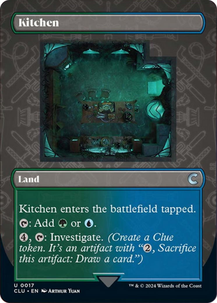 Kitchen (Borderless) [Ravnica: Clue Edition] | Exor Games Summserside