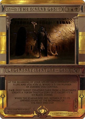 The Scarab God [Amonkhet Invocations] | Exor Games Summserside