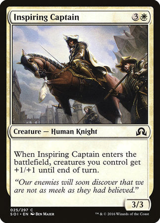 Inspiring Captain [Shadows over Innistrad] | Exor Games Summserside