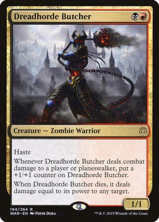 Dreadhorde Butcher [War of the Spark] | Exor Games Summserside