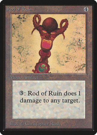 Rod of Ruin [Limited Edition Beta] | Exor Games Summserside