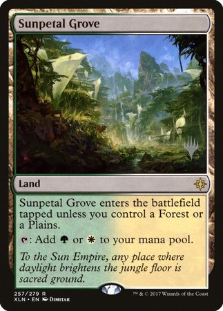 Sunpetal Grove [Ixalan Promos] | Exor Games Summserside