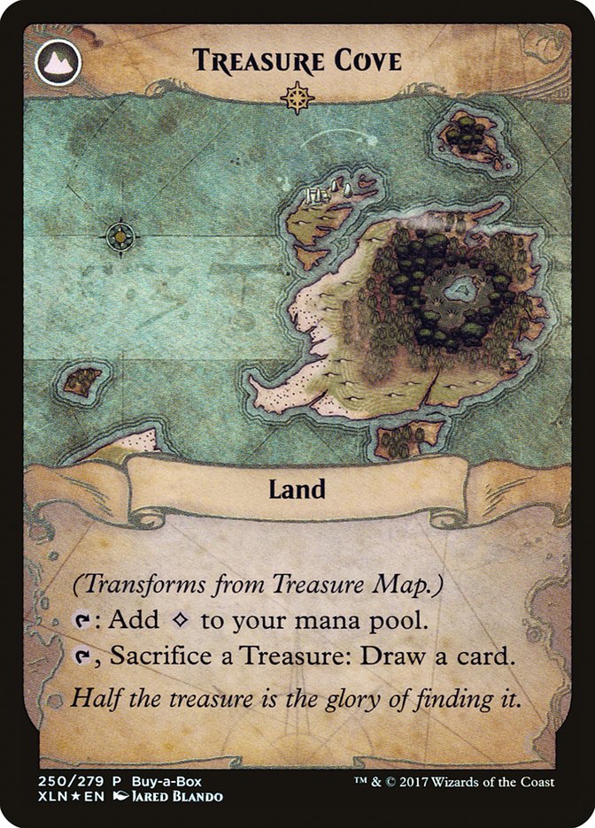 Treasure Map // Treasure Cove (Buy-A-Box) [Ixalan Treasure Chest] | Exor Games Summserside