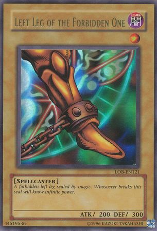 Left Leg of the Forbidden One [LOB-EN121] Ultra Rare | Exor Games Summserside