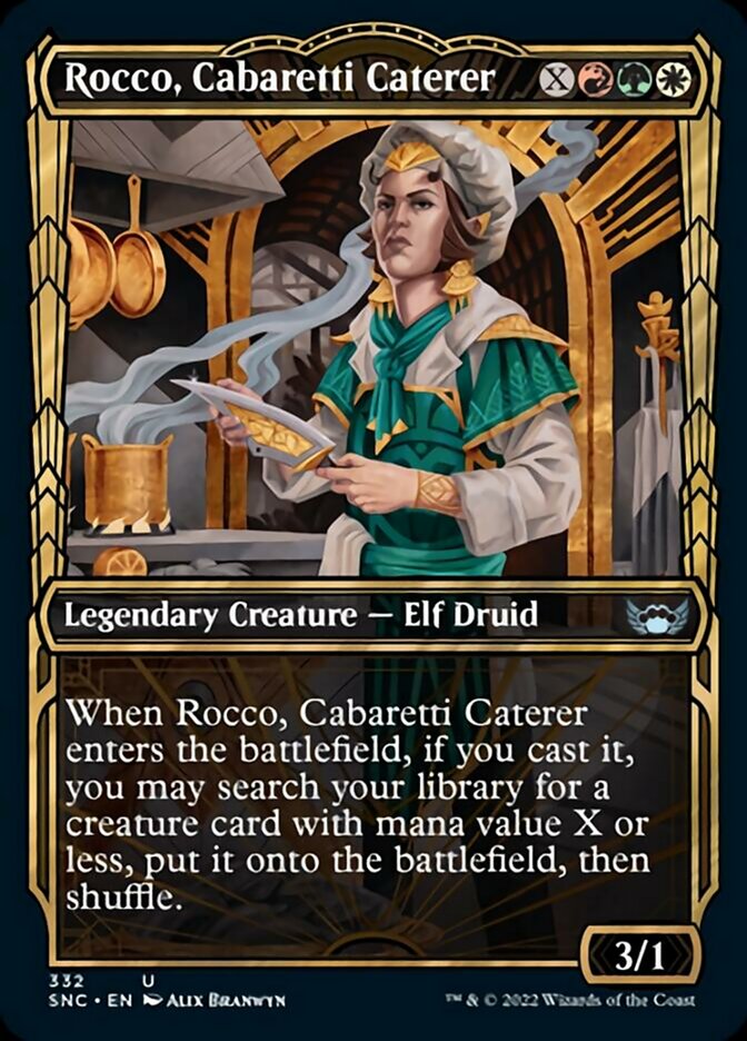 Rocco, Cabaretti Caterer (Showcase Golden Age) [Streets of New Capenna] | Exor Games Summserside