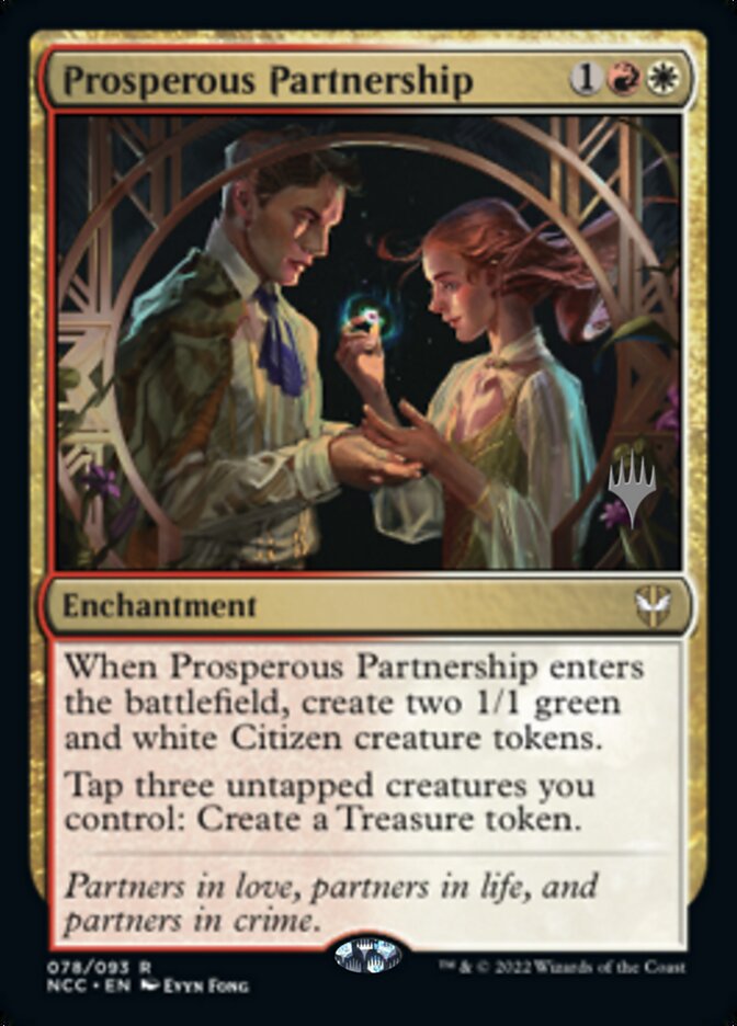 Prosperous Partnership (Promo Pack) [Streets of New Capenna Commander Promos] | Exor Games Summserside