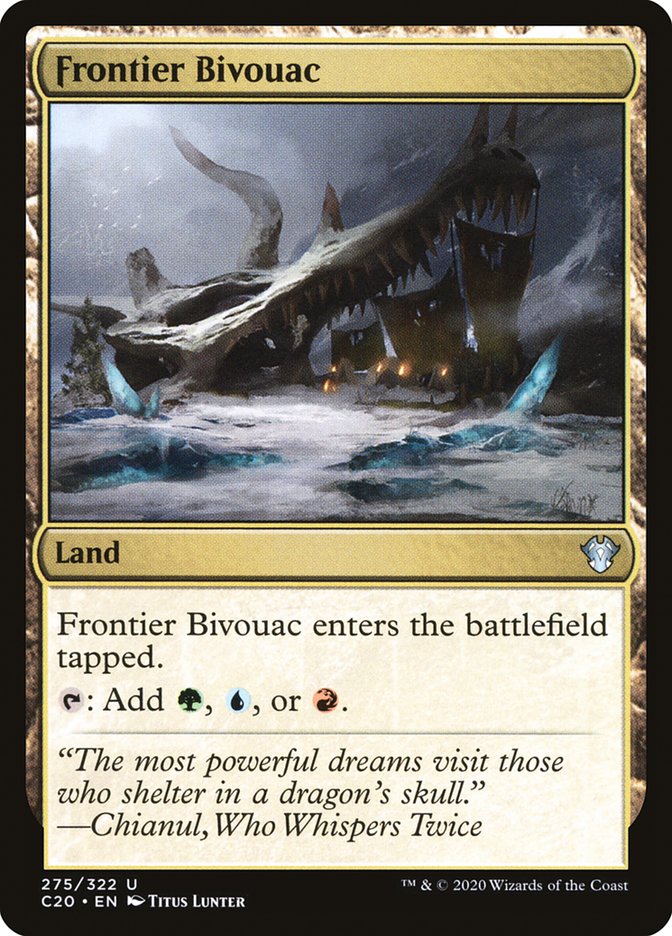 Frontier Bivouac [Commander 2020] | Exor Games Summserside