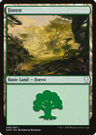 Forest (268) [Dominaria] | Exor Games Summserside