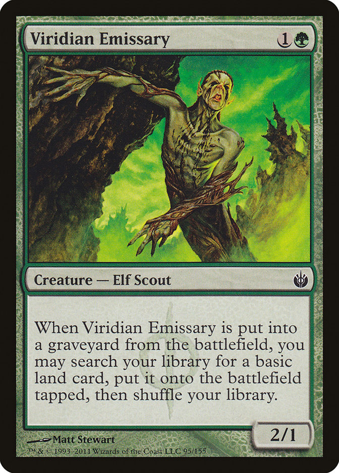 Viridian Emissary [Mirrodin Besieged] | Exor Games Summserside