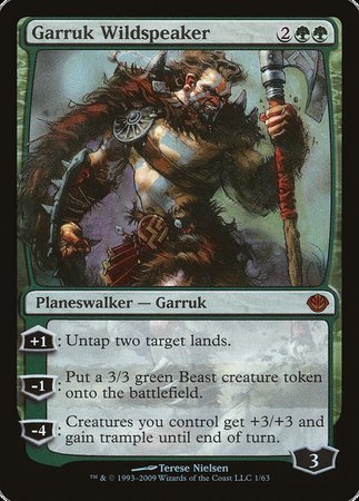 Garruk Wildspeaker [Duel Decks: Garruk vs. Liliana] | Exor Games Summserside