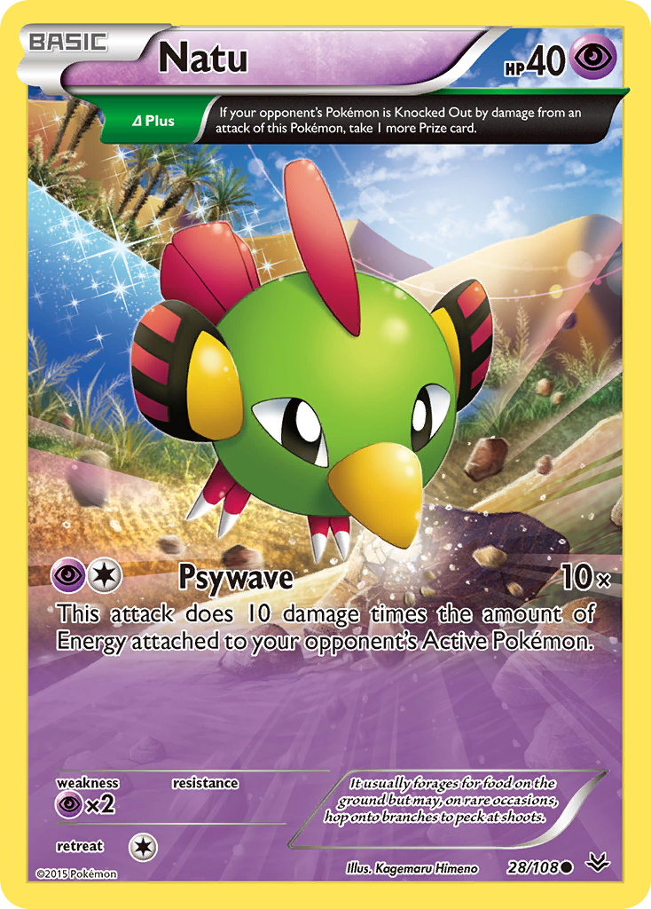 Natu (28/108) [XY: Roaring Skies] | Exor Games Summserside