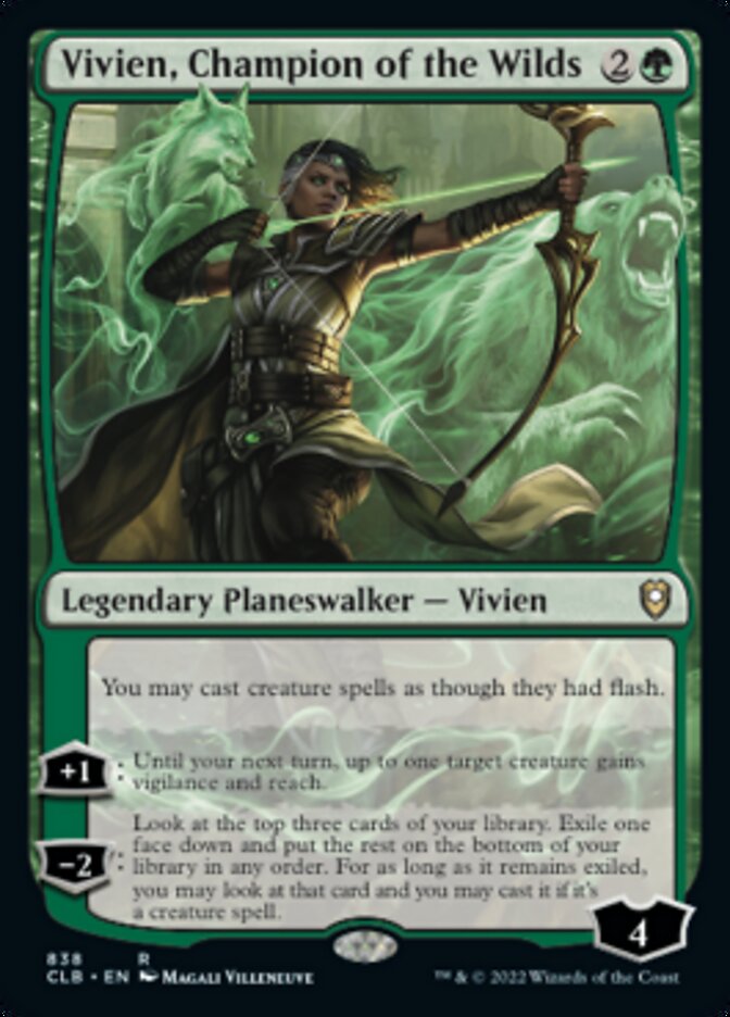 Vivien, Champion of the Wilds [Commander Legends: Battle for Baldur's Gate] | Exor Games Summserside