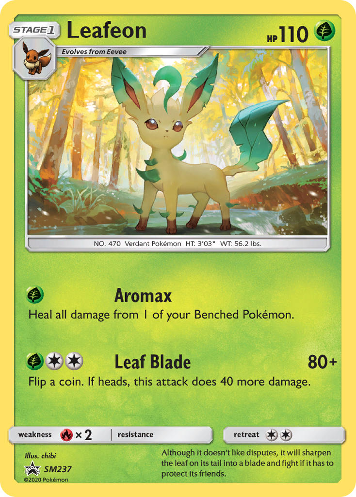 Leafeon (SM237) [Sun & Moon: Black Star Promos] | Exor Games Summserside