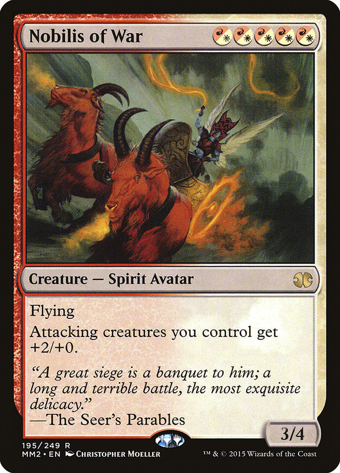 Nobilis of War [Modern Masters 2015] | Exor Games Summserside