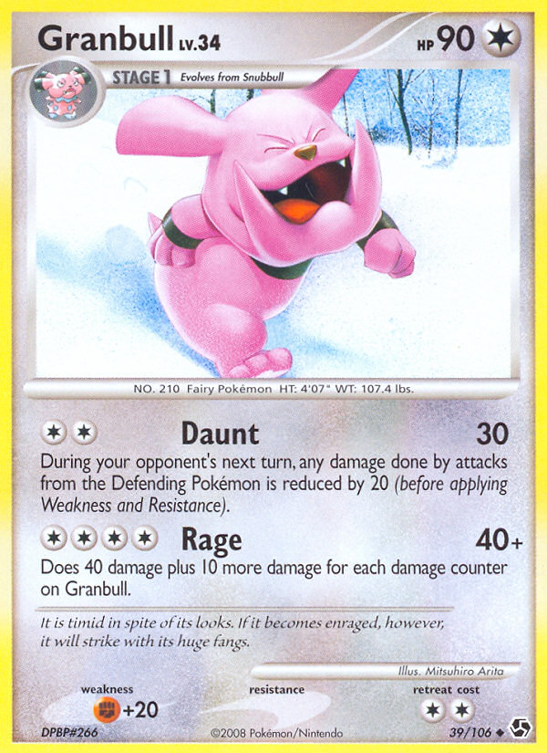 Granbull (39/106) [Diamond & Pearl: Great Encounters] | Exor Games Summserside