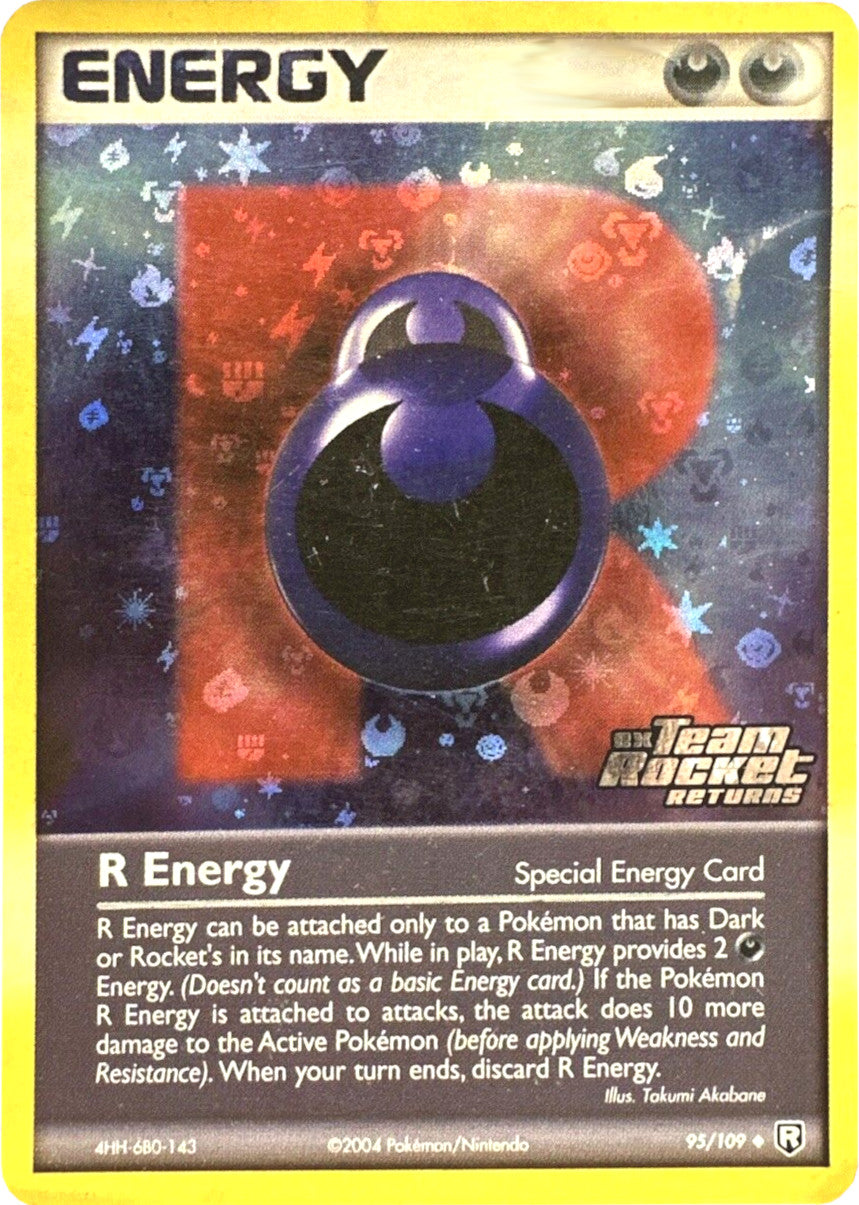 R Energy (95/109) (Stamped) [EX: Team Rocket Returns] | Exor Games Summserside