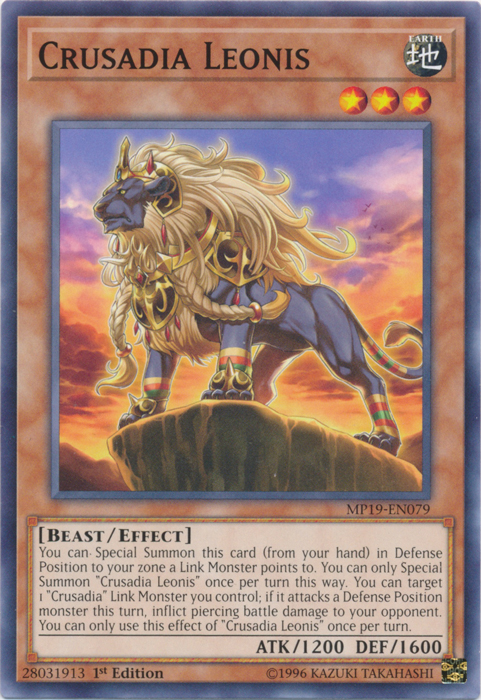 Crusadia Leonis [MP19-EN079] Common | Exor Games Summserside